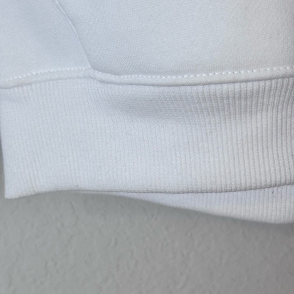 NWT Under Armour White Hoodie with Blue and Green Logo Youth Small - Picture 4 of 13